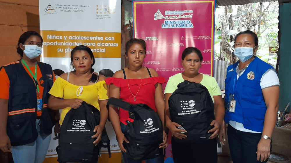 Distribución de Kits de Dignidad en El Rama