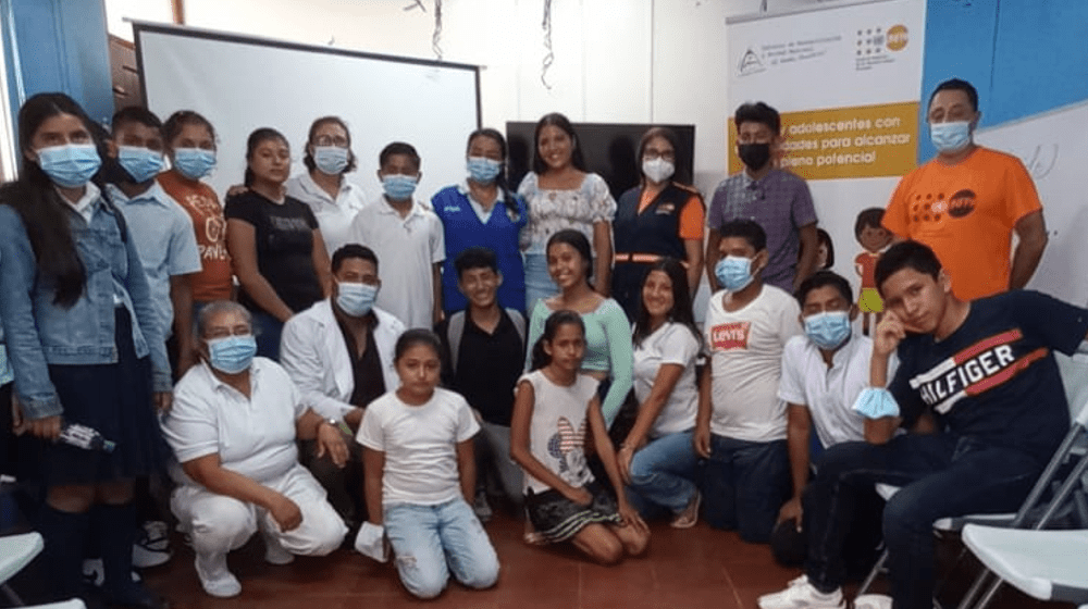 Inauguración del Espacio para Adolescentes en el municipio de La Dalia