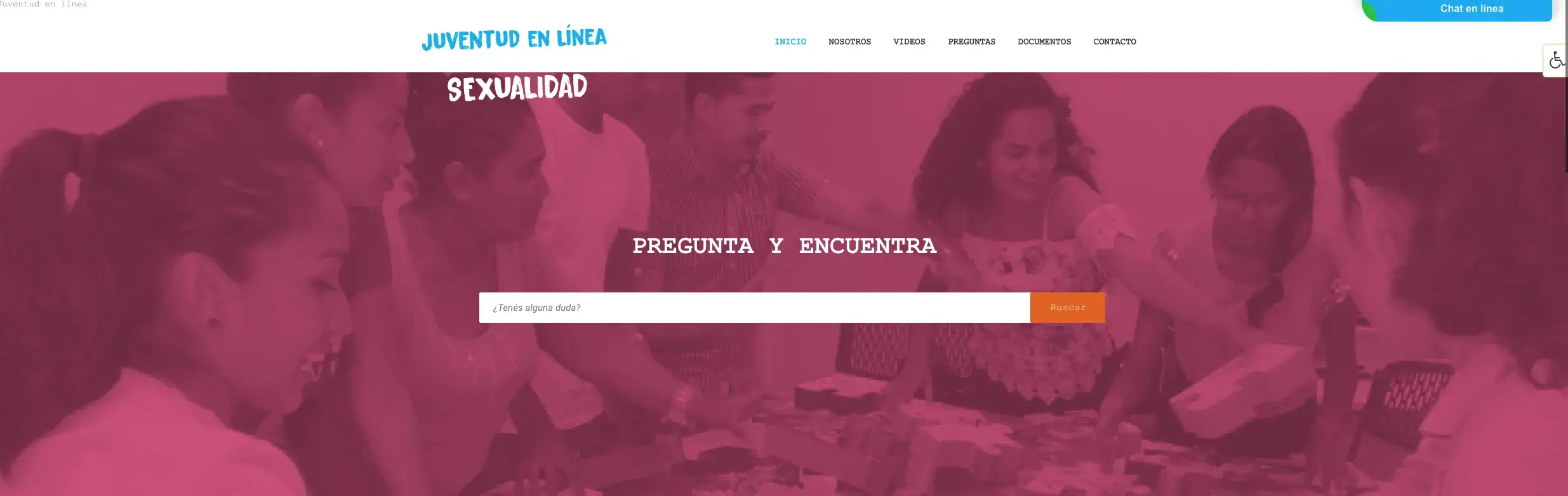 Disponible Plataforma de Consulta sobre Sexualidad  “Juventud en Línea”