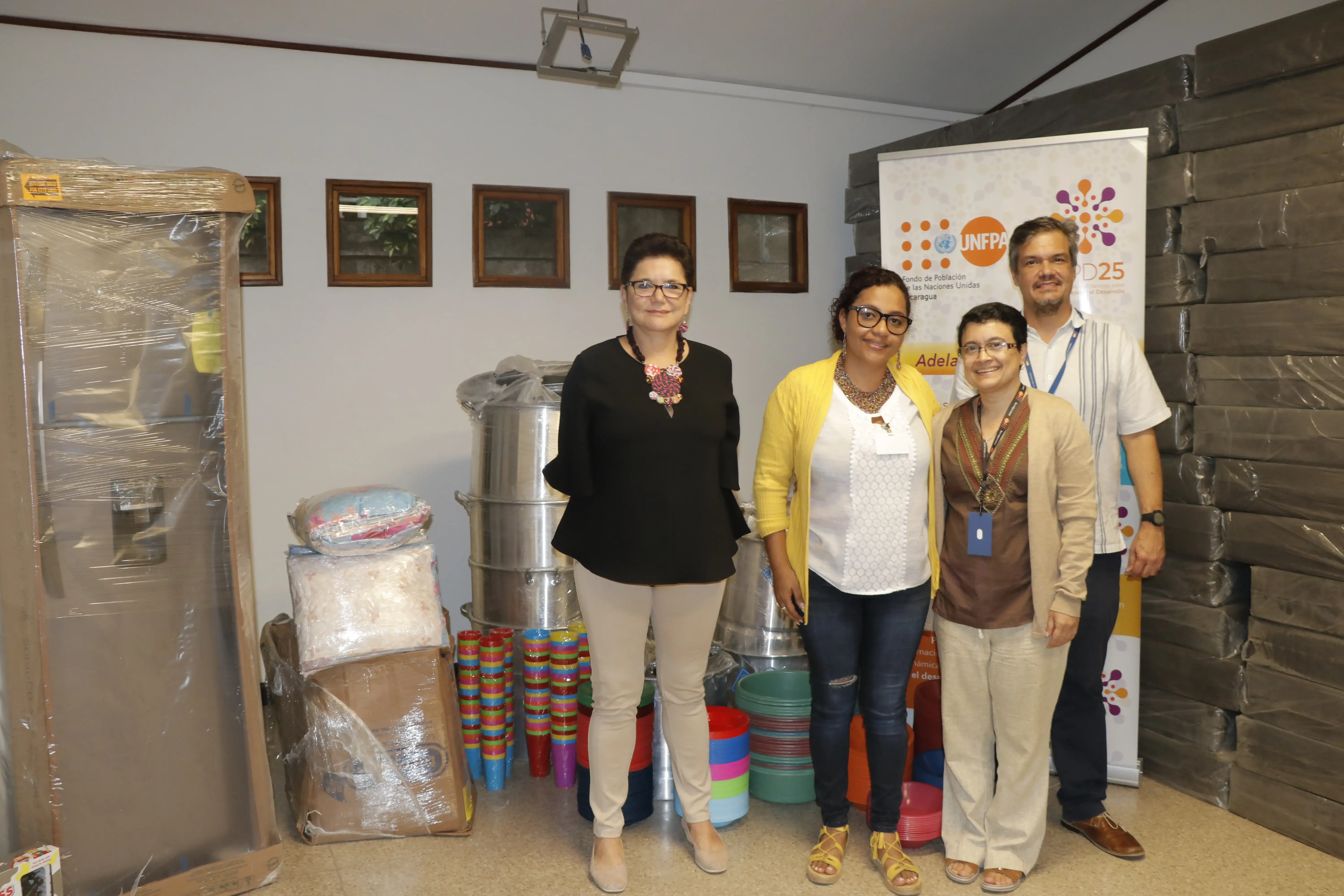 UNFPA contribuye con Albergue “Nidia White” para la protección de niños, niñas y adolescentes