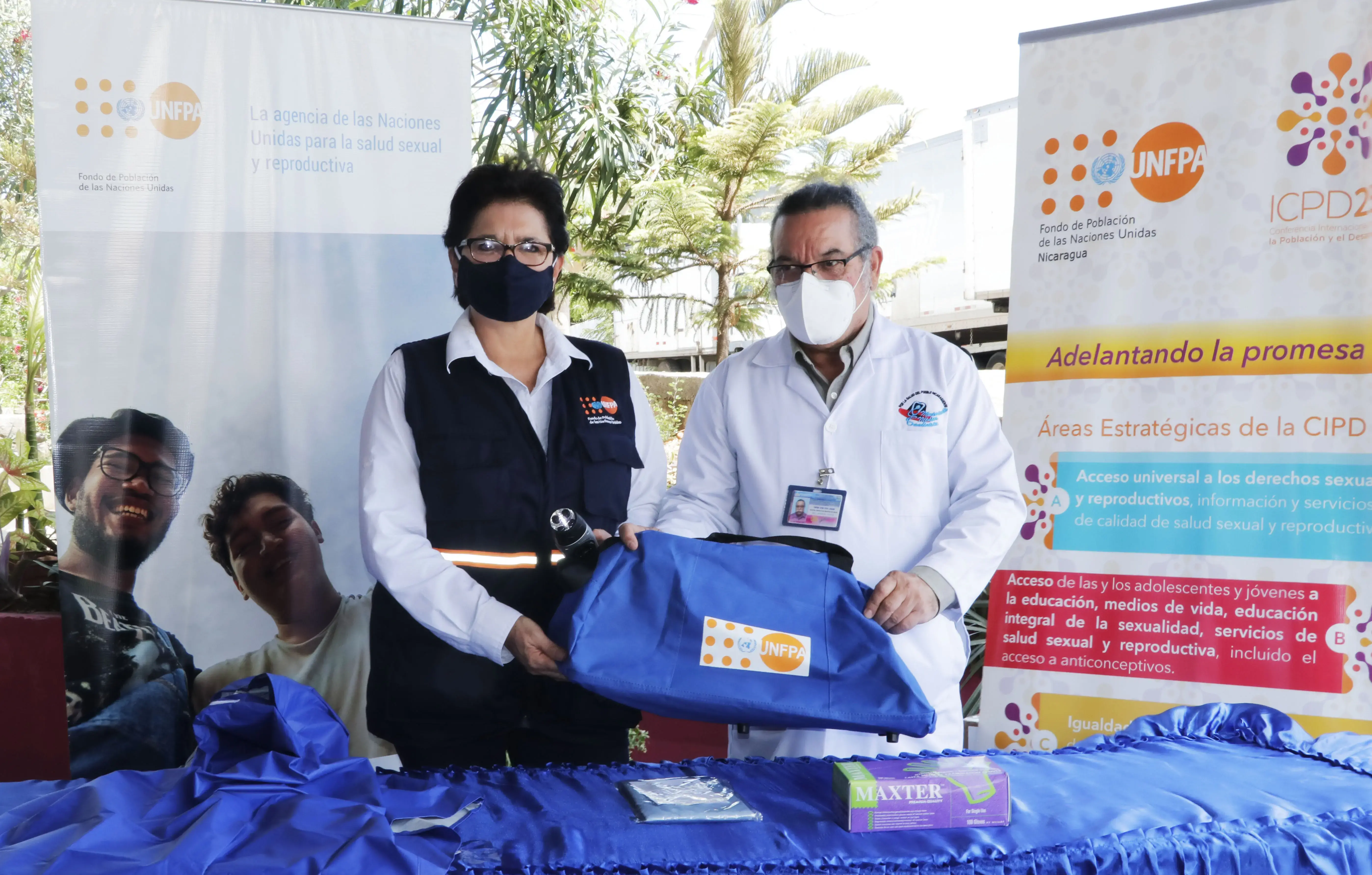 UNFPA entrega de kits de salud sexual y reproductiva ante las emergencias