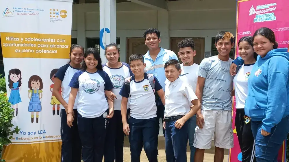 UNFPA realiza sesiones de devolución de campaña para la prevención del embarazo en adolescentes y la prevención de la violencia basada en género 