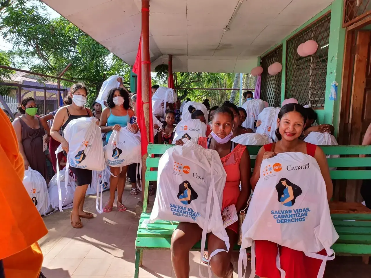 UNFPA Nicaragua contribuye al empoderamiento de adolescentes y mujeres afectadas por los huracanes ETA e IOTA en el ejercicio de sus derechos sexuales y reproductivos