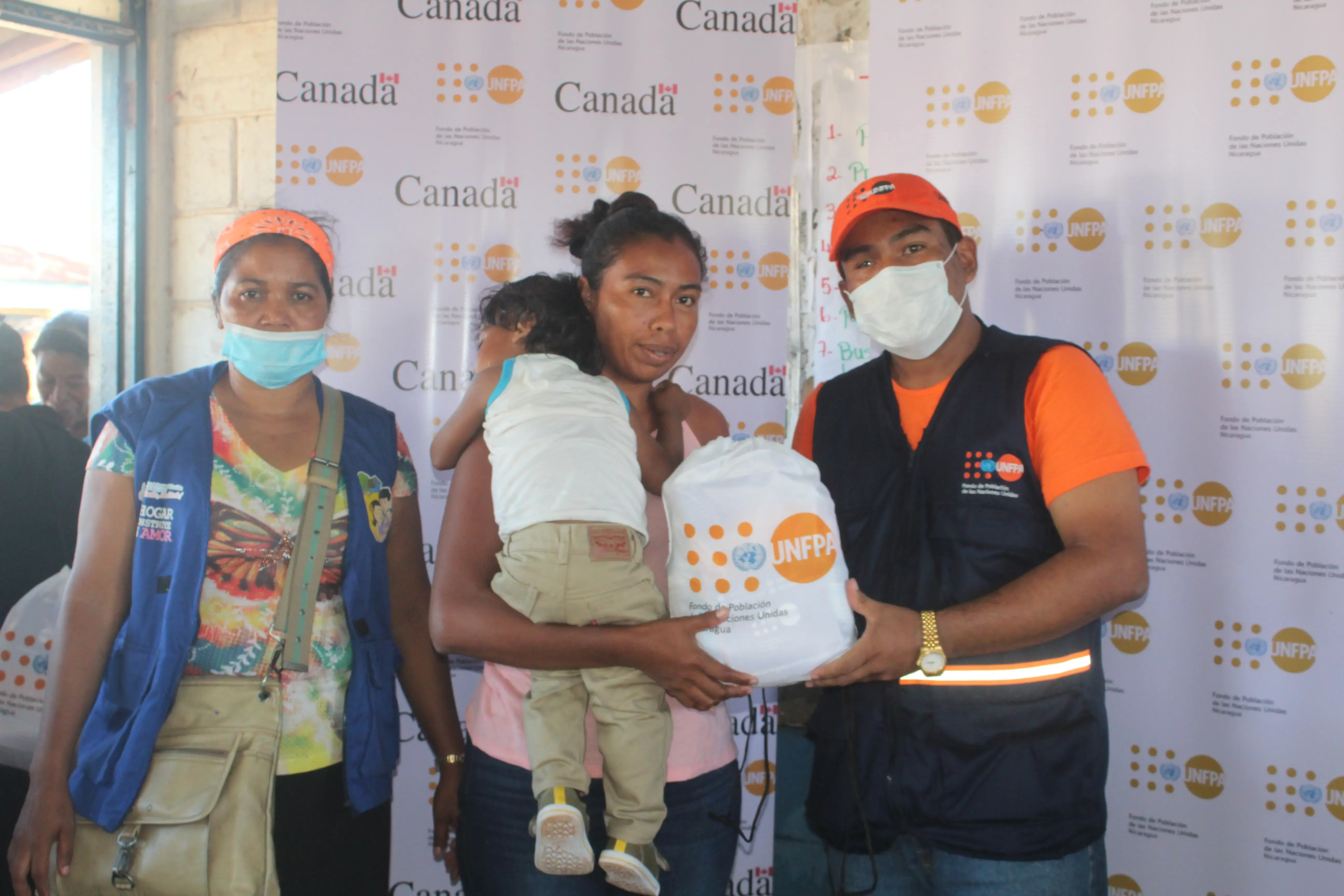 UNFPA brinda respuesta a la emergencia ocasionada por los Huracanes ETA e IOTA en la Región Autónoma de la Costa Caribe Norte