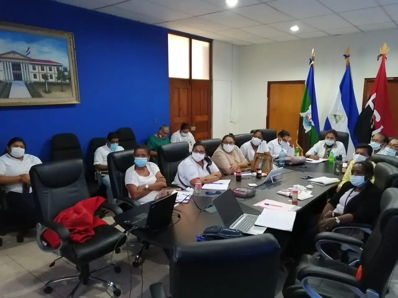 Personal de salud en la Región Autónoma de la Costa Caribe Norte participan en presentación sobre el Paquete de Servicios Iniciales Mínimos para la Salud Reproductiva en situaciones de emergencia (PSIM)