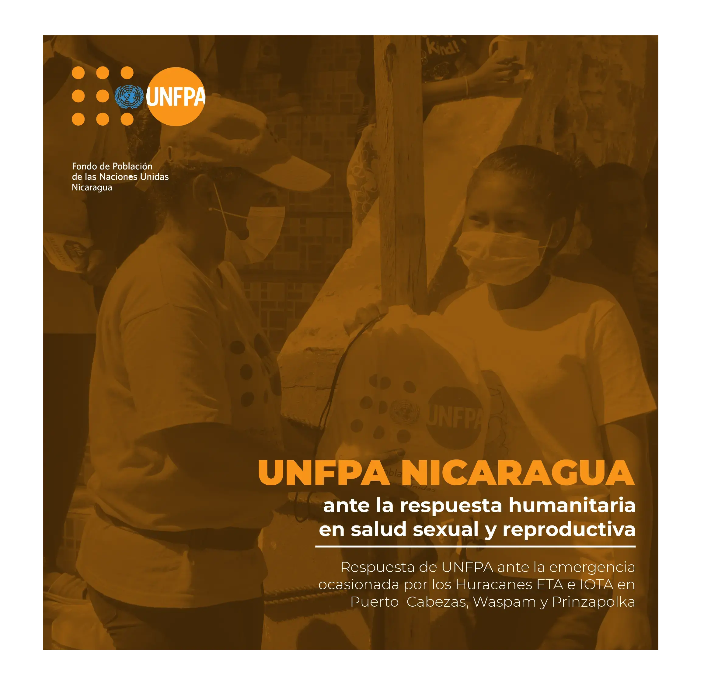 UNFPA Nicaragua ante la respuesta humanitaria en salud sexual y reproductiva