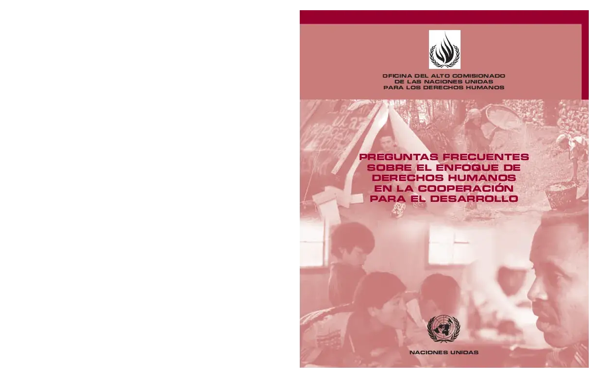 Preguntas frecuentes sobre el enfoque de derechos humanos en la cooperación para el desarrollo