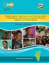 Prácticas, signos y significados sobre Derechos, Género y Sexualidad de adolescentes y jovenes de Pueblos Indígenas y Afrodescendientes